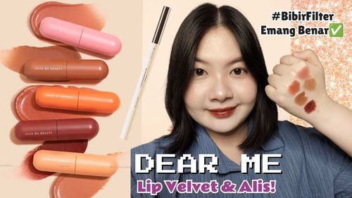 Review DEAR ME Lip Velvet & Eyebrow Pen! Bibir Kayak Filter, Alis Senatural Itu🪄