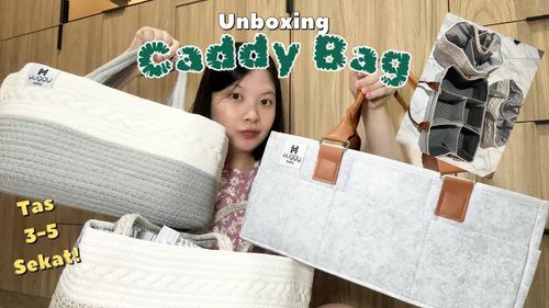 Unboxing Caddy Bag👜 (NO CUT NO EDIT)