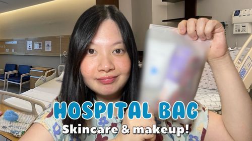 Hospital bag edisi skincare & makeup! 🏥✨