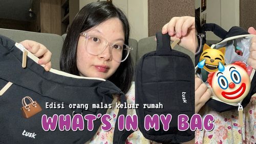 What's in my bag 💼😴🤡 (NO CUT NO EDIT)