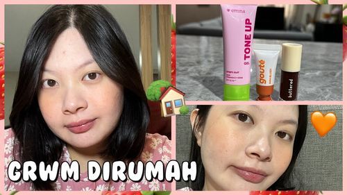GRWM dirumah 🏡🧡