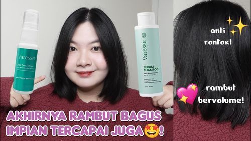 Shampoo & Hair Tonic TERAMPUH Kurangin Rontok & Nebelin Rambut✅ | VARESSE