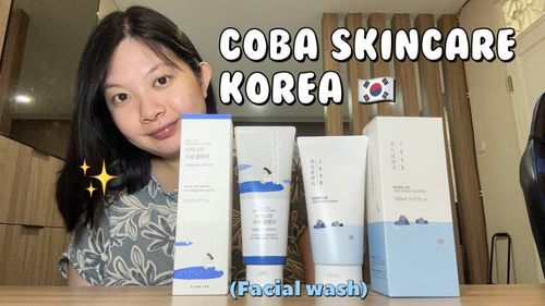 Coba skincare Korea setelah sekian lama..🦦 (Round Lab)